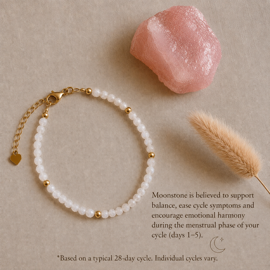 Luna - Moonstone Bracelet